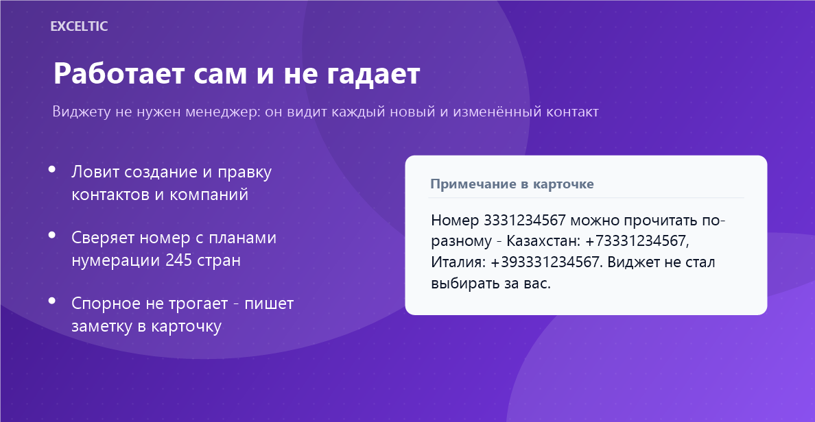 Телефон и почта
