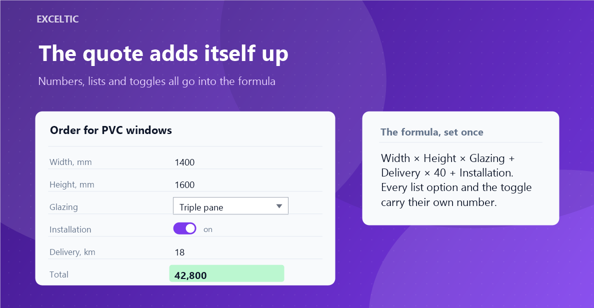 Field calculator